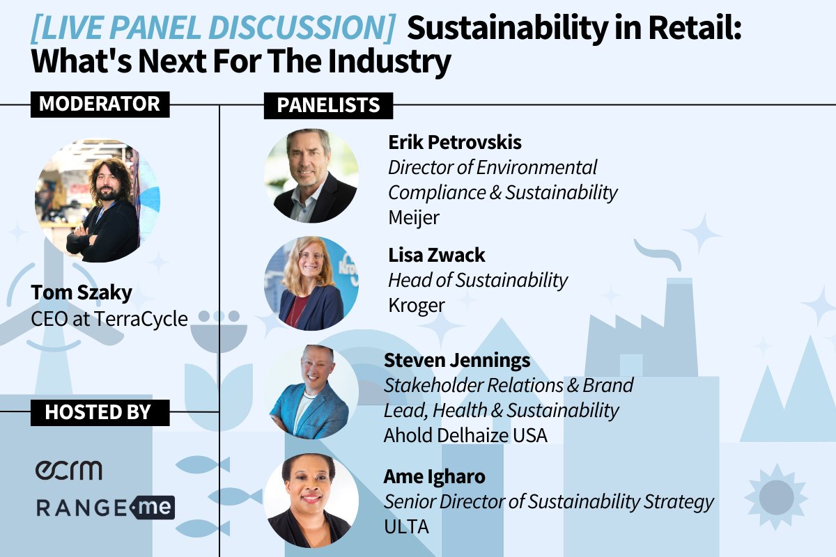 📢 Don't miss out on the latest insights and actionable strategies for sustainable retail!

👨‍💻 Register now to stay ahead of the curve! Secure your spot here: rangeme.com/webinars/susta…

#SustainabilityInRetail #sustainability #webinar