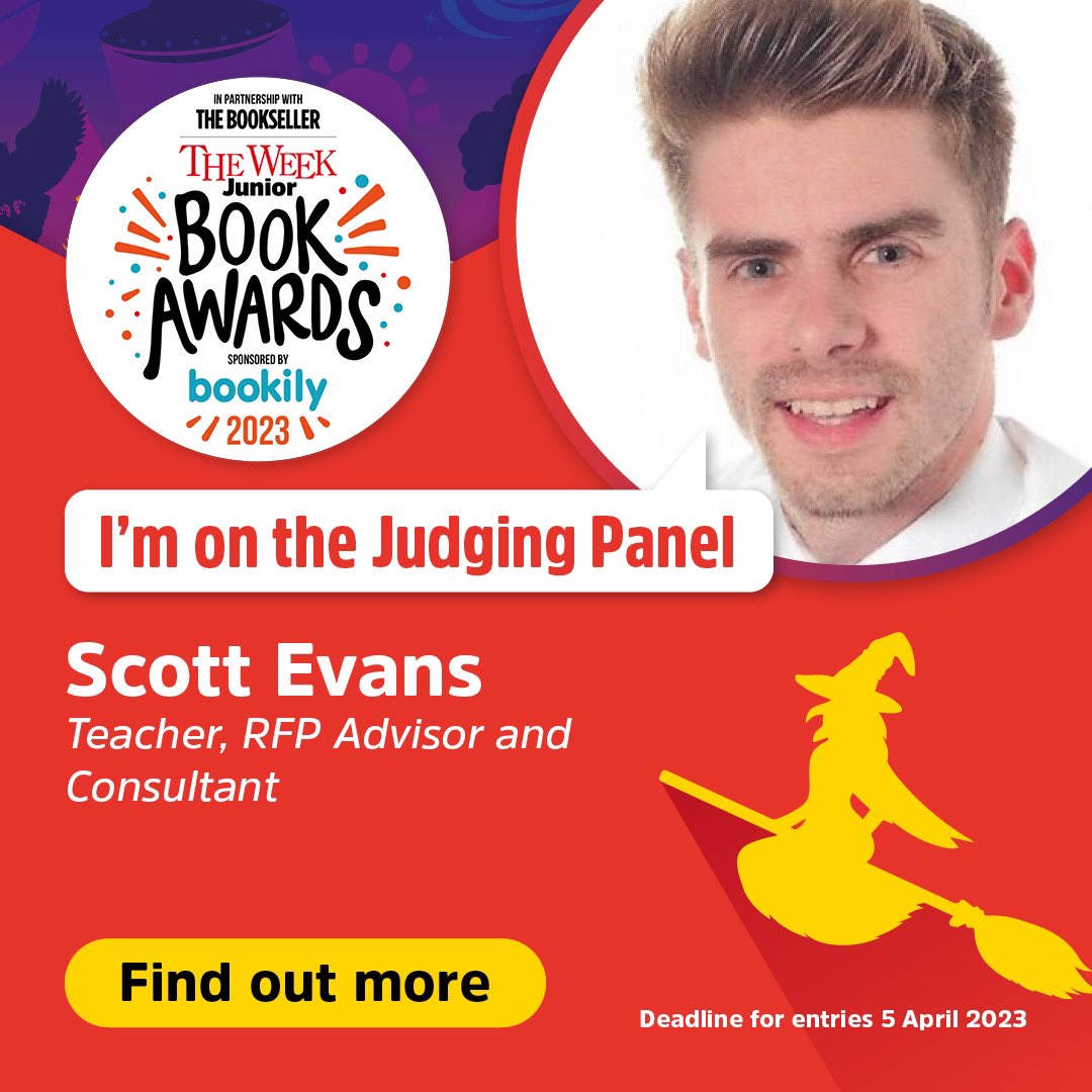 🤩 Extremely excited to announce that I’m joining the judging panel for the FIRST EVER The Week Junior Book Awards, where I’ll be judging the Older Fiction category. I’m really looking forward to reading the entries. Bring on the books! 📚 #TWJBookAwards

theweekjuniorbookawards.co.uk/2023/home?ref=…