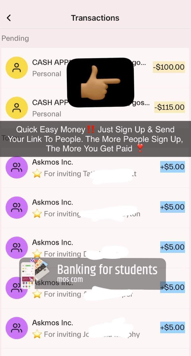 Moneyapps38's tweet image. Who a student want to make some money 🤑  mos pre paid bank 
#studentemail #HighSchool
#collegestudents
 $5 signup $5 refer people virtual card 👇🏾

mos.com/r/Zainalivings…