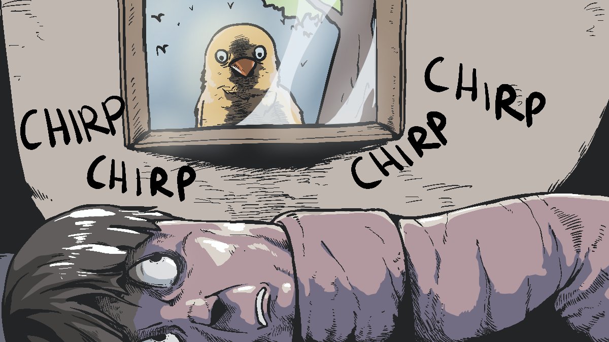 "The Early Bird Gets the Wurm" 

The Wurms fear no one expect for an early bird...