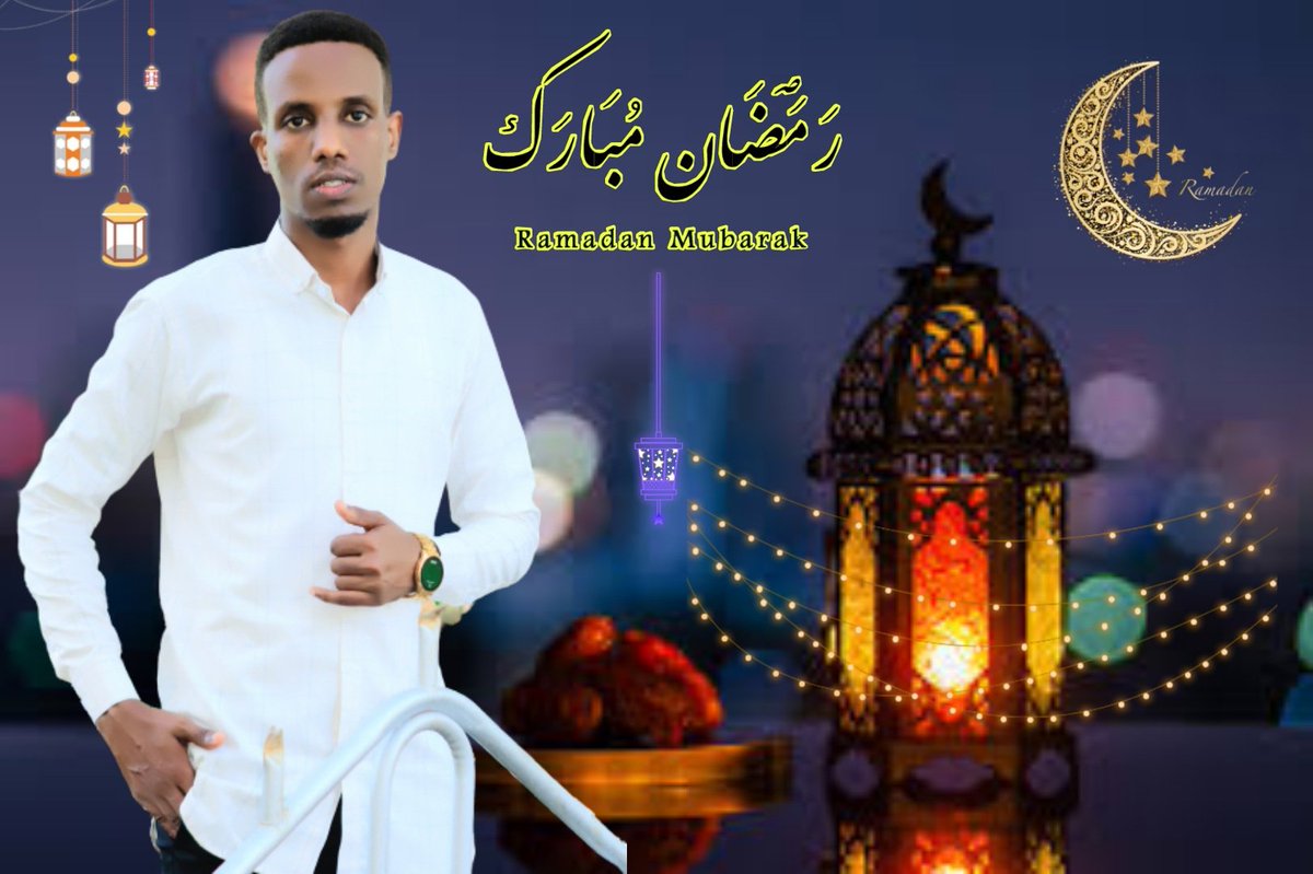 Shariif877's tweet photo. #Ramadan_Mubarak 

Bisha Barakaysan Ee "Ramadan" Owgeed Waxaan Halkan Hambalyo Uga Dirayaa Dhammaan Bulshada Muslimiinta Ah
Gaar' Ahaan Ummadda Soomaaliyeed.

Allaha Nawaa-Fajiyo Bisha Ramadan 
Allow Naga Aqbal🤲🤲🤲🌙 https://t.co/mKcGhCMGhy