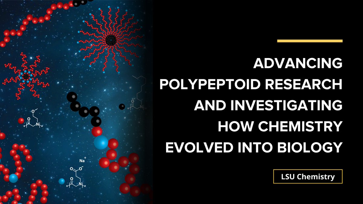 LSU_Chemistry's tweet photo. Utilizing prior random polypeptide synthetic methodology, #LSUChemistry Professor Donghui Zhang and collaborators hope to reveal the missing link that explains the origins of life on Earth. Learn more > https://t.co/3HN5KWkSOh
@LSUResearch #lsuscience https://t.co/74FAp06cqg
