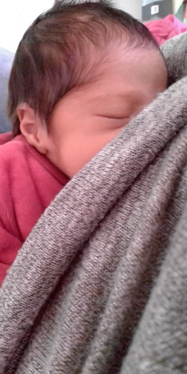 Fintech_mom's tweet photo. con 15 días en este mundo, Comiendo y escuchando su primer #MiduFest con su mamá 😁😍 #mamadeveloper #FelizMiercoles https://t.co/XQY12bOMr2