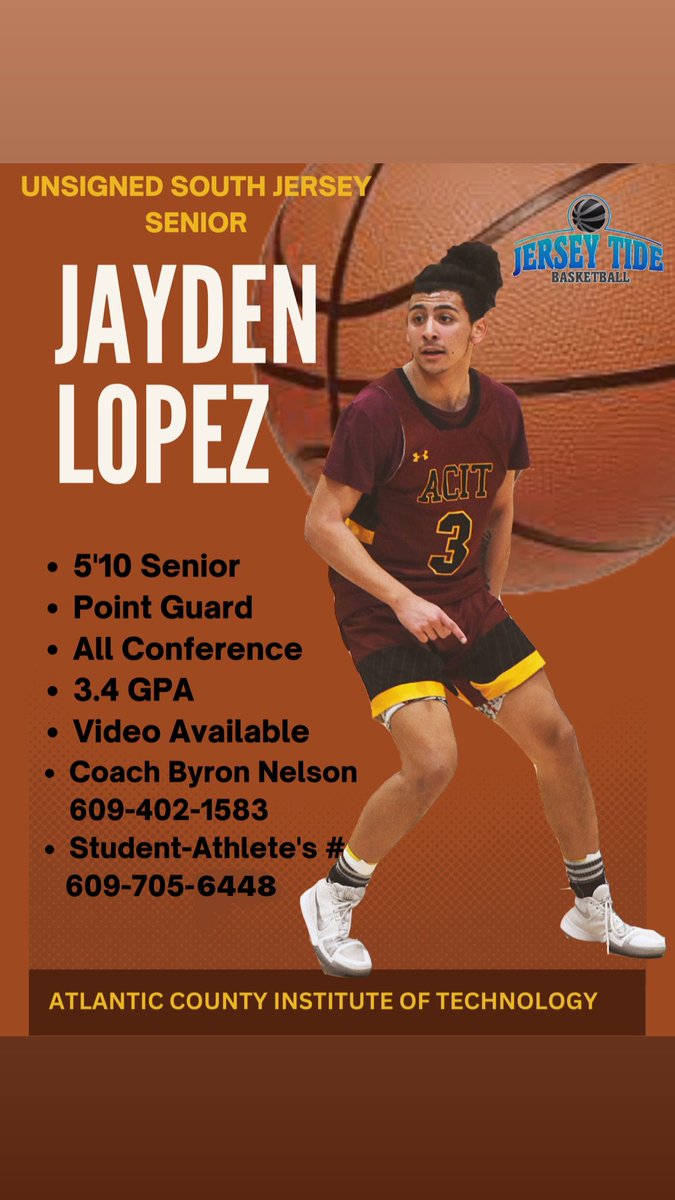 Recruitment 100% Open
✅College Coaches 
✅Post Grad Coaches
✅Looking For A Home !
Hudl Film - hudl.com/v/2KcpCV

<a href="/PrepHoops_NJ/">Prep Hoops New Jersey</a> <a href="/OfficialKEmmons/">Kevin Emmons</a> <a href="/CBESBasketball/">College Basketball Exposure Series</a> <a href="/Collegebbopens/">College Basketball Openings</a> <a href="/Miller_Report/">THE MILLER REPORT ™️</a> <a href="/SJSportsZone/">South Jersey Sports Zone</a> <a href="/PhenomExposure/">Phenom_Exposure</a> <a href="/ExpoHoops/">Expo Hoops</a> <a href="/D2_Athletics/">D2 Athletics 💯</a>