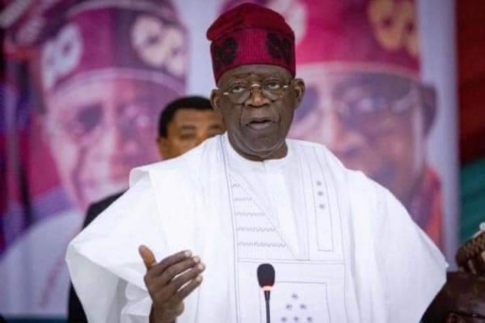 TSO_HQ's tweet photo. After a very exhaustive campaign and election season, President-elect, Asíwájú Bola Tinubu, has travelled abroad to rest and plan his transition programme ahead of May 29, 2023 inauguration. https://t.co/jAfG1WYfgo