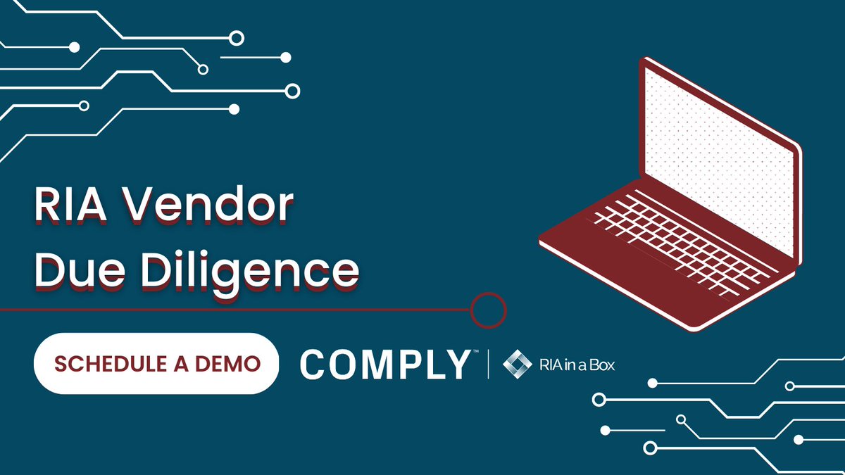 Third party vendor due diligence is one of the most critical cybersecurity compliance challenges that RIA firms face today. Discover how the RIA in a Box can help you diligently maintain your firm's security.

Learn more. okt.to/QZRu0V

#RIAcompliance