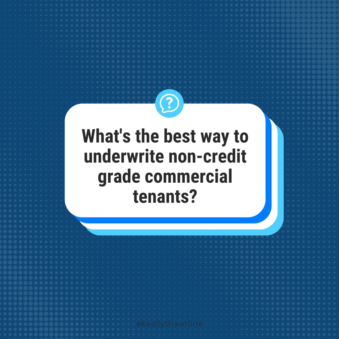 Otsocorp's tweet image. What&apos;s the best way to underwrite non-credit grade commercial tenants? Co-founder Marissa Limsiaco answers this complex question in a guest blog post published at StackSource. 

Click here to read more: stacksource.com/blog/underwrit…

#commercialtenants #OtsoCorp #StackSource