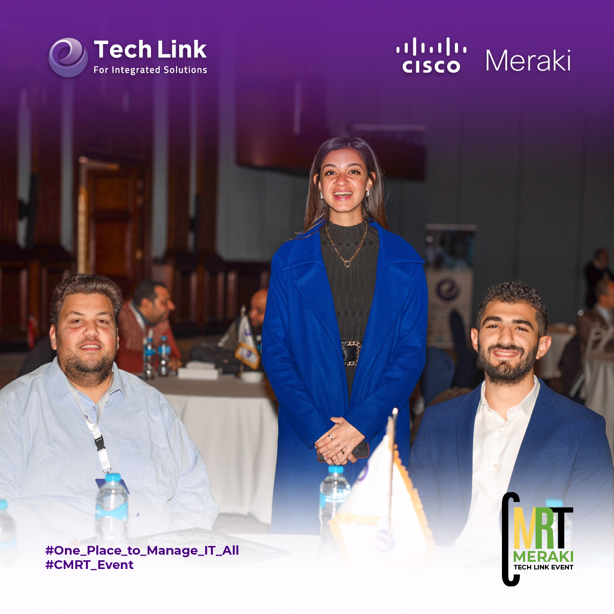 TechLink14's tweet image. It was a pleasure to have Cisco team with us at CMRT and to meet our clients we hope you enjoyed the sessions and learned valuable information about Meraki.

Now it&apos;s time to share some highlights of our day at Hilton Green Plaza.

#Cisco #Meraki #CiscoMeraki #CiscoPartner