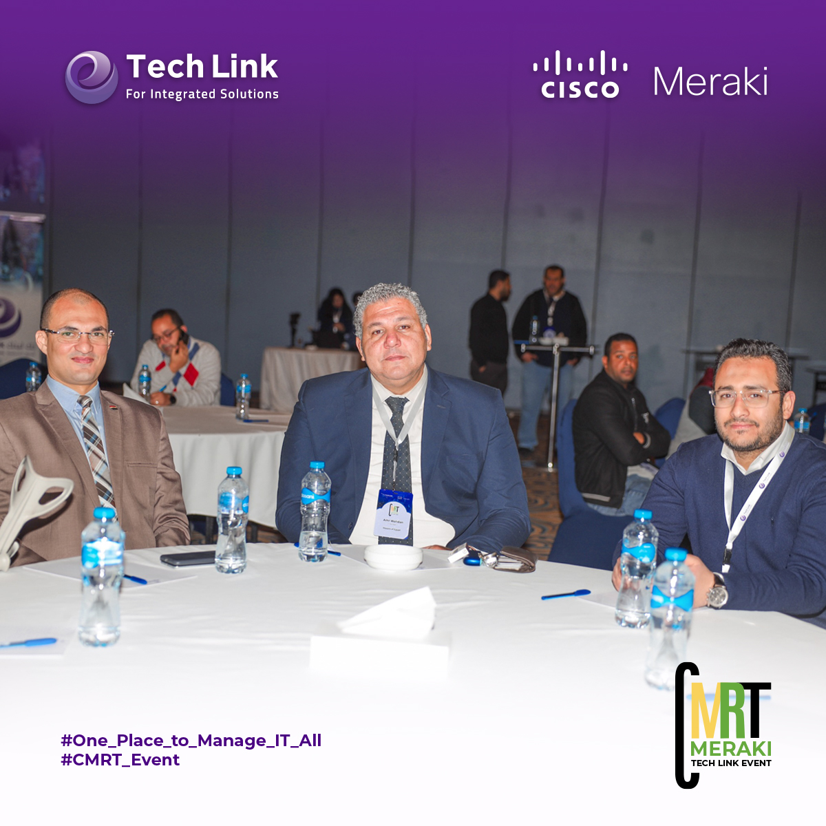 TechLink14's tweet image. It was a pleasure to have Cisco team with us at CMRT and to meet our clients we hope you enjoyed the sessions and learned valuable information about Meraki.

Now it&apos;s time to share some highlights of our day at Hilton Green Plaza.

#Cisco #Meraki #CiscoMeraki #CiscoPartner