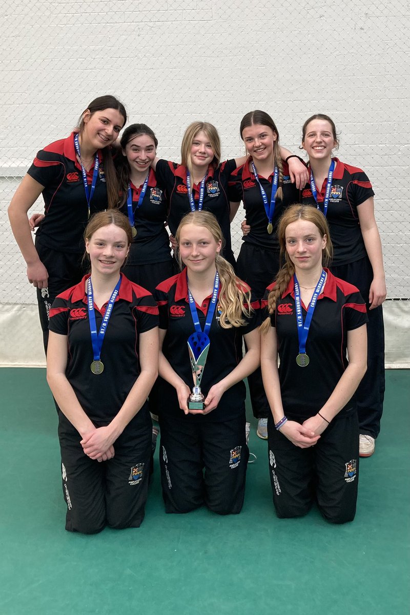 AmpleforthColl's tweet photo. U15 Girls Yorkshire Indoor Champions! Great achievement - onwards to the North of England Finals! Well done girls! #compassforlife https://t.co/V90LJVtvMq