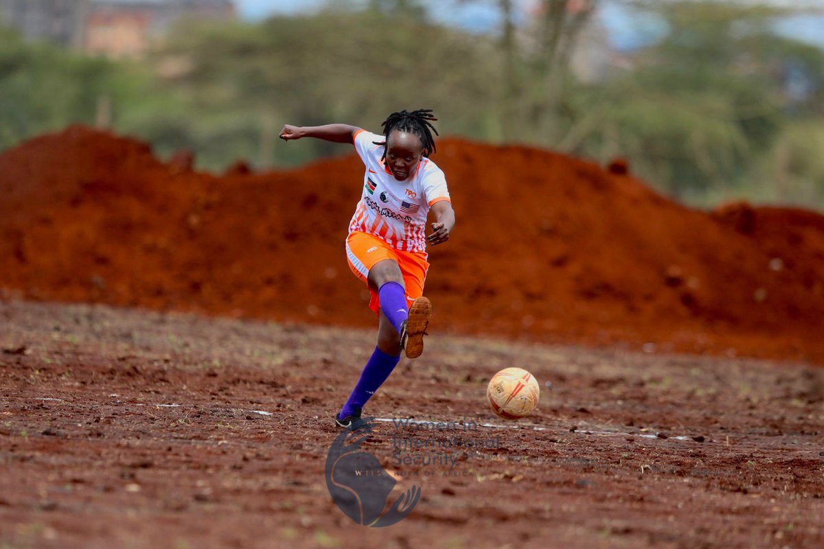 WIIS_HoA's tweet photo. With "Amani Mtaani," we're fostering a culture of peace and inclusivity in communities. These matches serve as a platform to advance #GenderEquality and empower women in sports. #WISC2023 https://t.co/hB7pWmyr91
