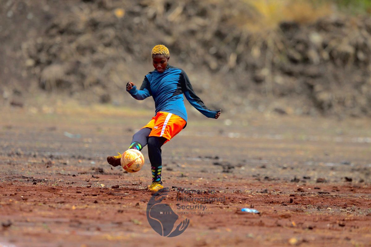 WIIS_HoA's tweet photo. Day 2 of the preliminary #WISC2023 conference was highlighted by the "Amani Mtaani" match which brought together male and female community players and security teams to strengthen regional security and promote #GenderEquity. https://t.co/ebeBrKcURv