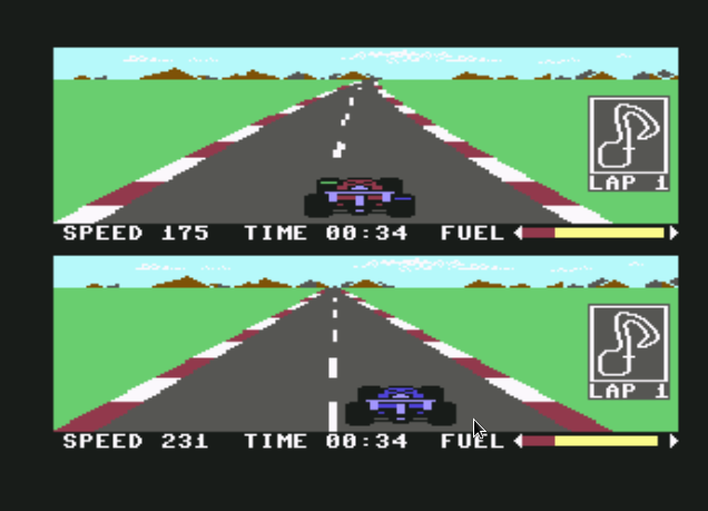 jmpsosa79's tweet photo. Juegos de carreras:
*Pole Position(Namco,1982)-Arcade
*3D Grand P.(Amsoft,1984)-AmstradCPC
*Pit Stop 2(Epyx,1984)-C64
*Burnin Rubber(Ocean,1990)-GX4000
#retrogaming #AmstradCPC #C64 #GX4000 #Arcade #PolePosition #3DGrandPrix #PitStop2 #BurninRubber #Namco #Amsoft #Epyx #Ocean🕹️🏎️ https://t.co/kOfLKNOuR0
