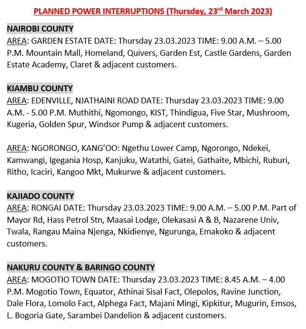 Kenya Power tweet media
