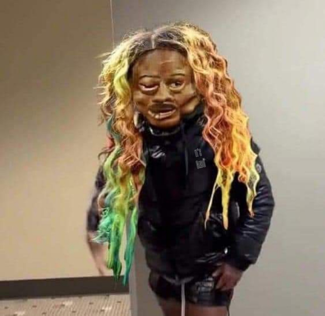 Edgarc2626's tweet photo. Picture of @6ix9ine after the beat down 
#BetHeGoneSnitchAgain https://t.co/CNqyGfCv8g
