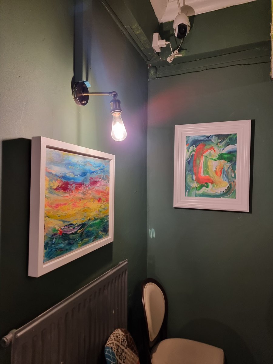 Now showing new paintings at Quince Restauarant in Bretonside Plymouth. Looking fab.
<a href="/DestinationPlym/">Destination Plymouth</a> <a href="/Plymouth_Live/">Plymouth Live</a> <a href="/ChrisPenberthy/">Chris Penberthy (he/him)</a> <a href="/Sutton_Harbour/">Sutton Harbour</a>