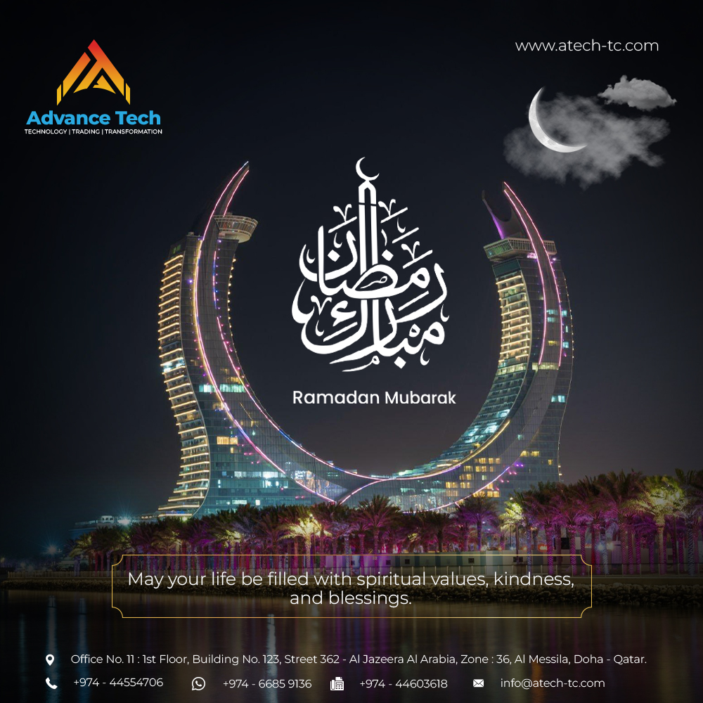 AtechQatar's tweet photo. “May the light of Ramadan illuminate our hearts and guide us towards the path of truth and righteousness.”
Ramadan Kareem!
#RamadanMubarak  #Ramadan2023 #رمضان_المبارك #RamadanKareem #هلال_رمضان #��اہ_رمضان_مرحبا #qatarramadan2023 https://t.co/q1NYmLY01r