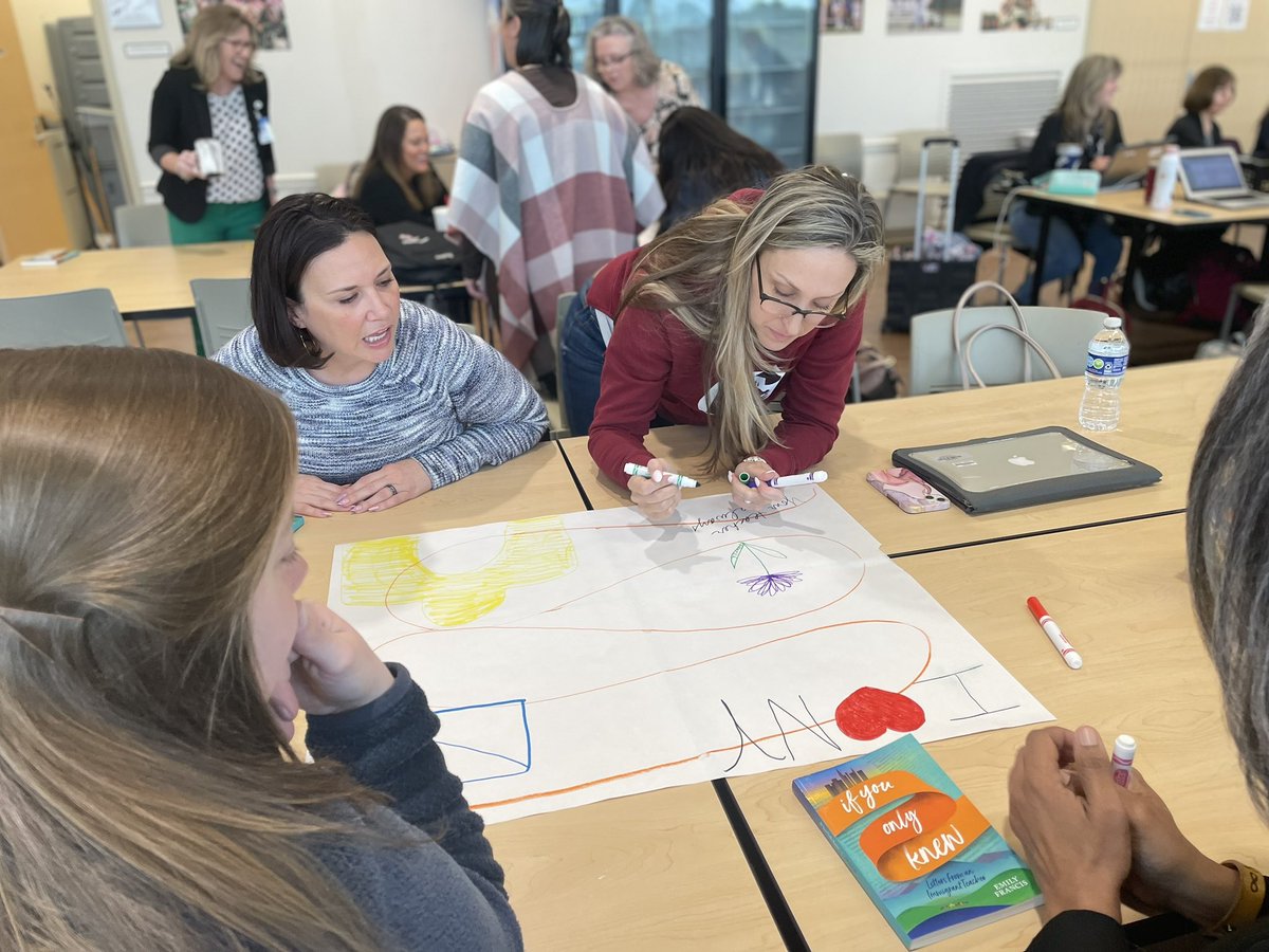 emilyfranESL's tweet photo. LOVED spending time with @LexingtonOne ML teachers today 🤩
Each tcher received a copy of my book #IfUonlyKnewBook &amp; we did some heavy work around storytelling, student profiles, monologues, &amp; action steps to better serve our MLS @Seidlitz_Ed @SC_MLE @CarolinaTesol https://t.co/prhMZ55s3v