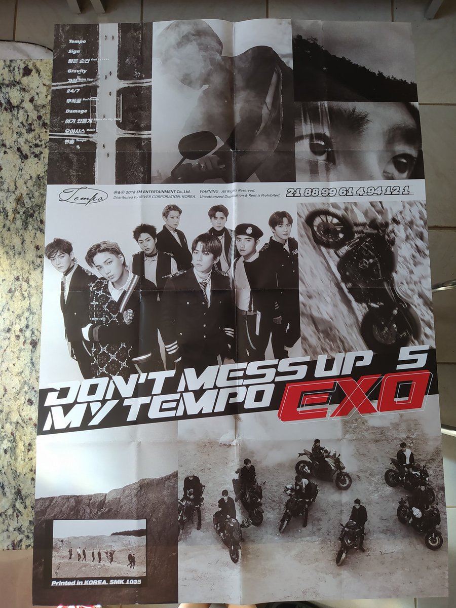chogiwaFran's tweet photo. Album don't mess up my tempo 
Vai com photocard, postcard e poster 
R$ 160,00 https://t.co/CcjlZs6WNN