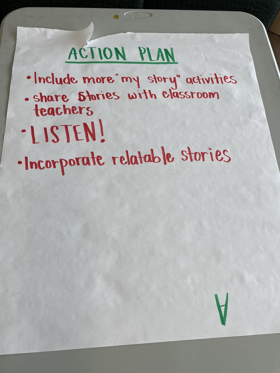 emilyfranESL's tweet photo. This professional development wouldn’t be complete without action steps. This work may take time to be 100% implemented, but these action steps are a plan to get us where we need to get for our MLs. @LexingtonOne @SC_MLE @CarolinaTesol #IfUonlyKnewBook https://t.co/c1Y8cvZjYk