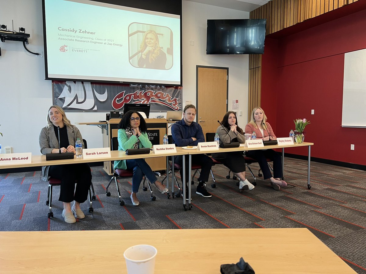 enriquecerna's tweet photo. WSU Regents visiting WSU Everett today. We heard from these graduates how WSU Everett helped them launch their careers. Go Cougs! @WSUEverett https://t.co/cZhCfjnApo
