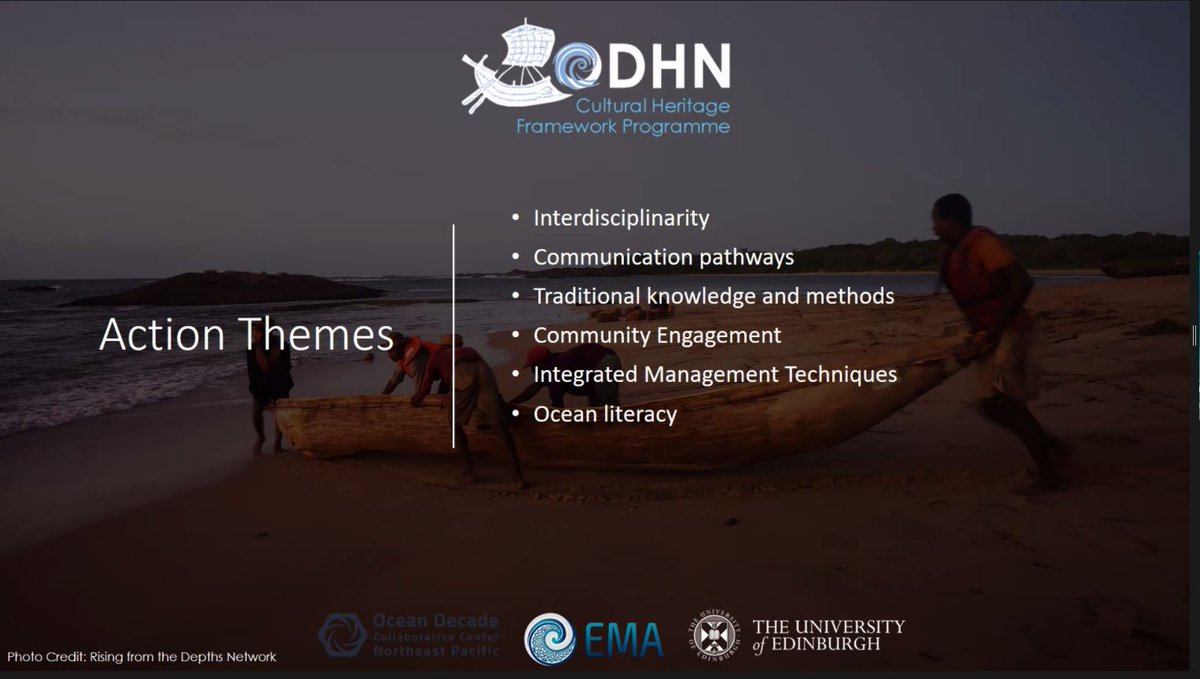 One of most inciteful talk at #UNWaterConference2023 #ICOMOS #ICUCH meeting was the Ocean Decade Heritage Network @DecadeHeritage By Jon Henderson. The OCHN are working to develop a wide network of partners @rftdnetwork, @Stonefishweirs invested in #underwaterculturalheritage