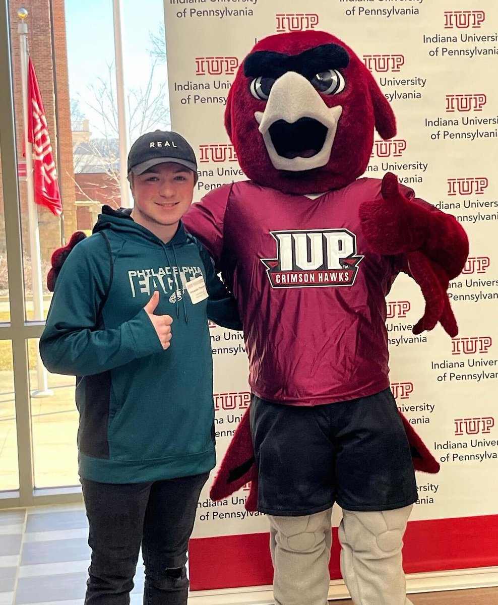 IUPedu's tweet photo. We love seeing #IUPbound students on campus for Experience IUP day! If you're an admitted student and haven't signed up for one yet, grab your spot at the 4/1 event before it fills up. Let us know your favorite spot on campus that they need to check out while they visit. https://t.co/8rImVrUmQS