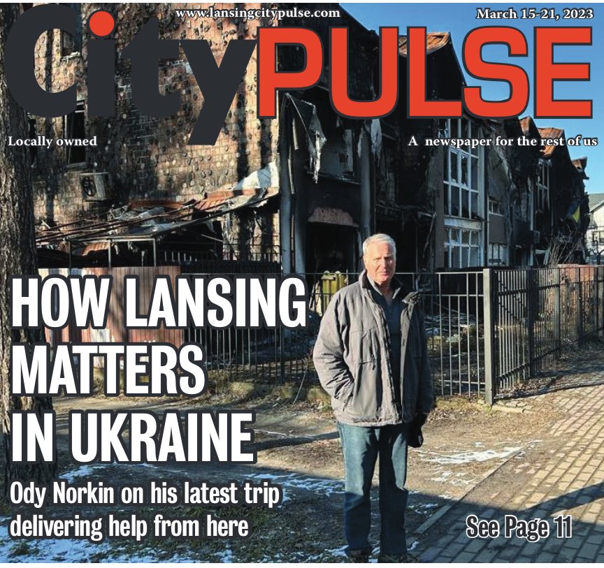 mmexperiences's tweet photo. We’re inspired to see Ody Norkin and the Lansing Rotary Club make the front page of City Pulse!

Check out the full article here: https://t.co/ujOc6oTGHW

#LansingRotaryClub #CommunityPride #OneAmbulanceAtATime #SupportUkraine https://t.co/fAtlwjs94v