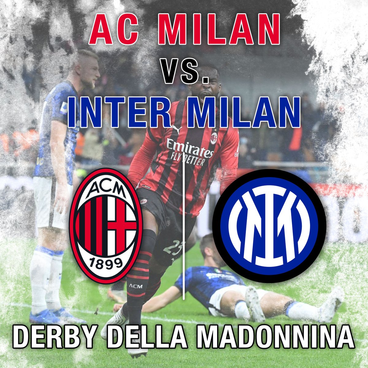 These are some of the biggest and most historic rivalries in pro soccer! ⚽️

With some of these rivalries just taking place, which has been your favorite to watch?

#FCBarcelona #RealMadrid #LiverpoolFC #ManchesterUnited #ACMilan #InterMilan #ChampionsLeague #PremierLeague