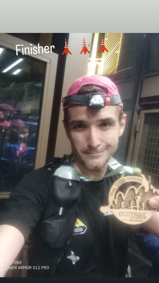 tilou4fun's tweet photo. FINISHER ECOTRAIL 80 ce samedi encore une belle journée à courir  🥳🗼#ecotrail #ecotrail2023 #ultratrail #trailrun #run #runner #running #sport #eiffeltower https://t.co/y8BF59luMg