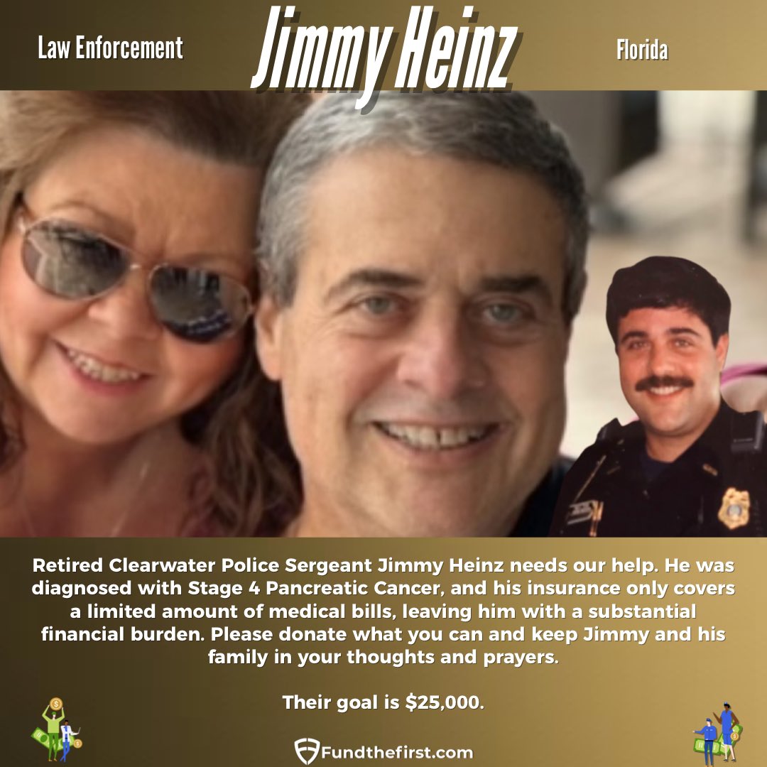 FundtheFirst's tweet photo. Support this fundraiser at https://t.co/pMXg6FdlTz #fundthefirst #support #help #fundraiser #donate #share #lawenforcement #florida https://t.co/ebxQ1sDYTh