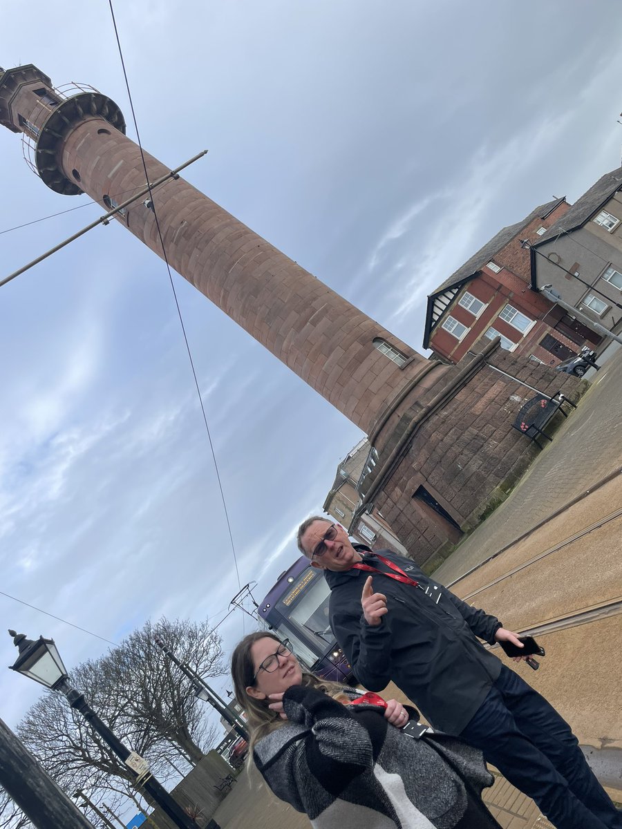 Minion_Mike's tweet photo. “There are three lighthouses in #fleetwood, only town in the UK with three”- Steve Newsham, aka ‘Mr Fleetwood’ dropping facts to me and the @positive_fpn team ☺️ https://t.co/lSMDGOWS6Z