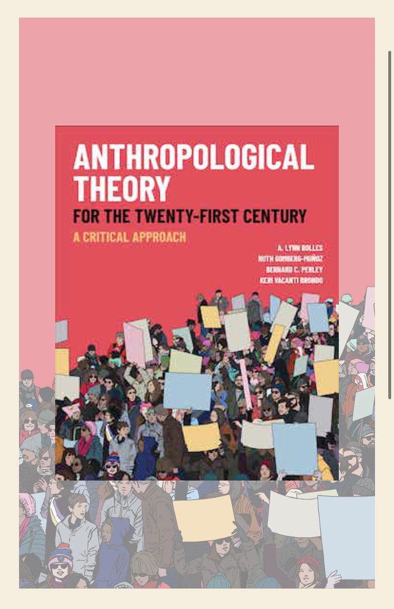 aberjoella's tweet photo. Anyone else teaching this fabulous new Anth Theory textbook this term? Grateful for your collective critical work, A. Lynn Bolles, @ruth_g_munoz, Bernard C. Perley, and Keri Vacanti Brondo. @utpress https://t.co/dWgwzV2hfH