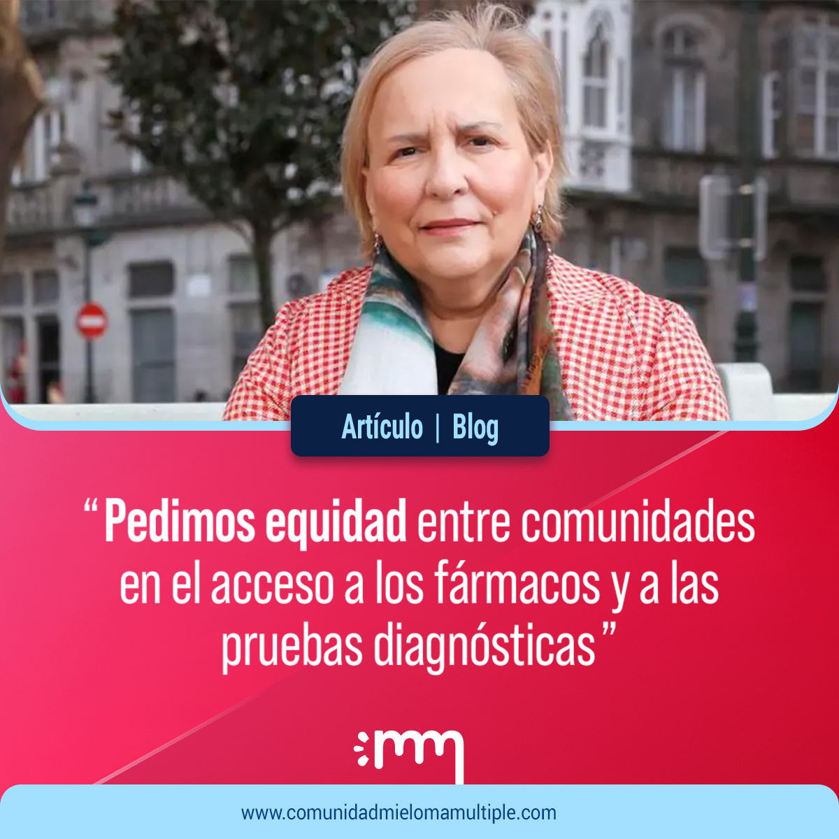 Cemmp_mieloma's tweet image. Agilizar la autorización de nuevos #fármacos y garantizar la #equidad de los tratamientos y diagnósticos entre Comunidades Autónomas son dos de nuestras principales reivindicaciones. La vida de muchos pacientes de #Mieloma depende de ello.

🔽Entrevista
bit.ly/3KEEG0X