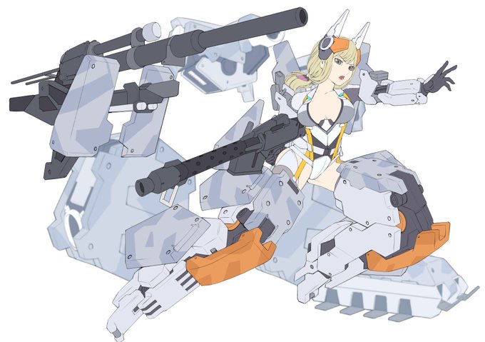 スプリッター迷彩だと戦車感が増すね 