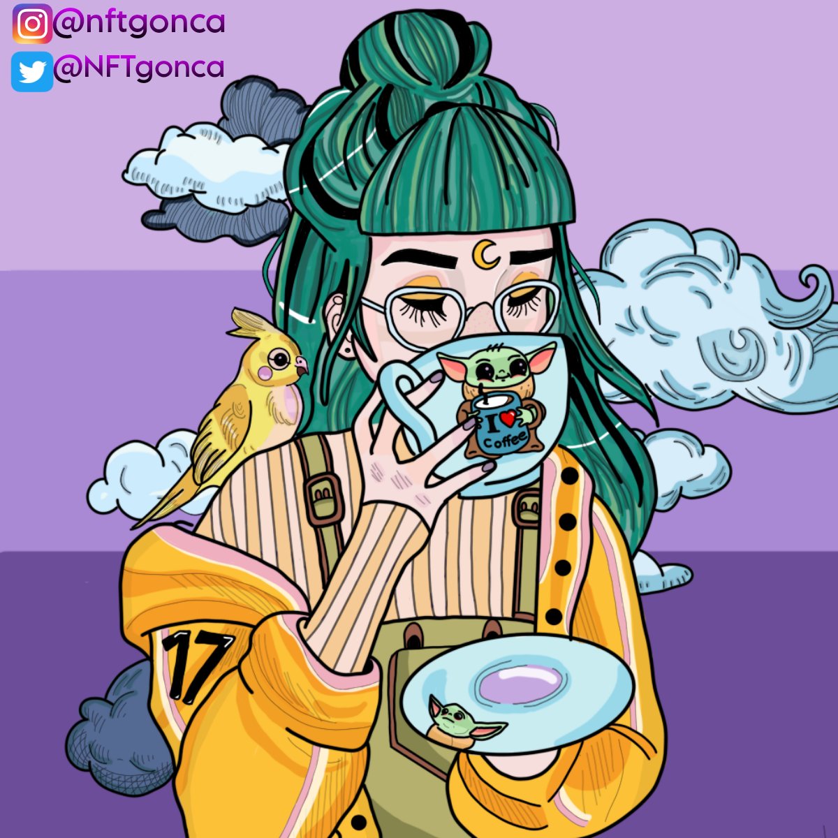 ☕The Coffee Girl☕
Our differences make us exist. Ordinary people are never remembered, but the people who made a difference never leave their minds

 #nft #NFTartist #nfts #NFTCommunity #nftcollector #nftartist #nftcollectors #nftdrop #nftcollection #opensea #nftartists