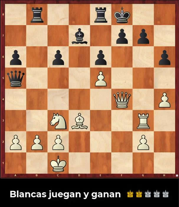 revistaPDR's tweet photo. ♟️ Test de táctica de #ajedrez nº 5 Blancas juegan y ganan 🟢🟢⚪⚪⚪ #Shorts #Youtube #ChessFM #PDR 🔗 https://t.co/Z0W348mu7x 🚀 https://t.co/XuPY6PZCst 🕵️♂️ Solución 🔗 https://t.co/QlzXzjSnGa https://t.co/Zc8RLRKrHP