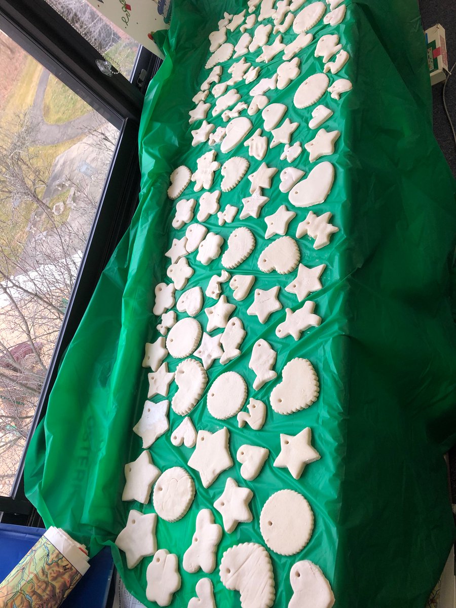 FrauHiggins's tweet photo. Preparing the salt dough for our German honor society Festival presentation on April 3rd in the Zellner gallery @wilton_warriors https://t.co/8XkIwLp5eQ