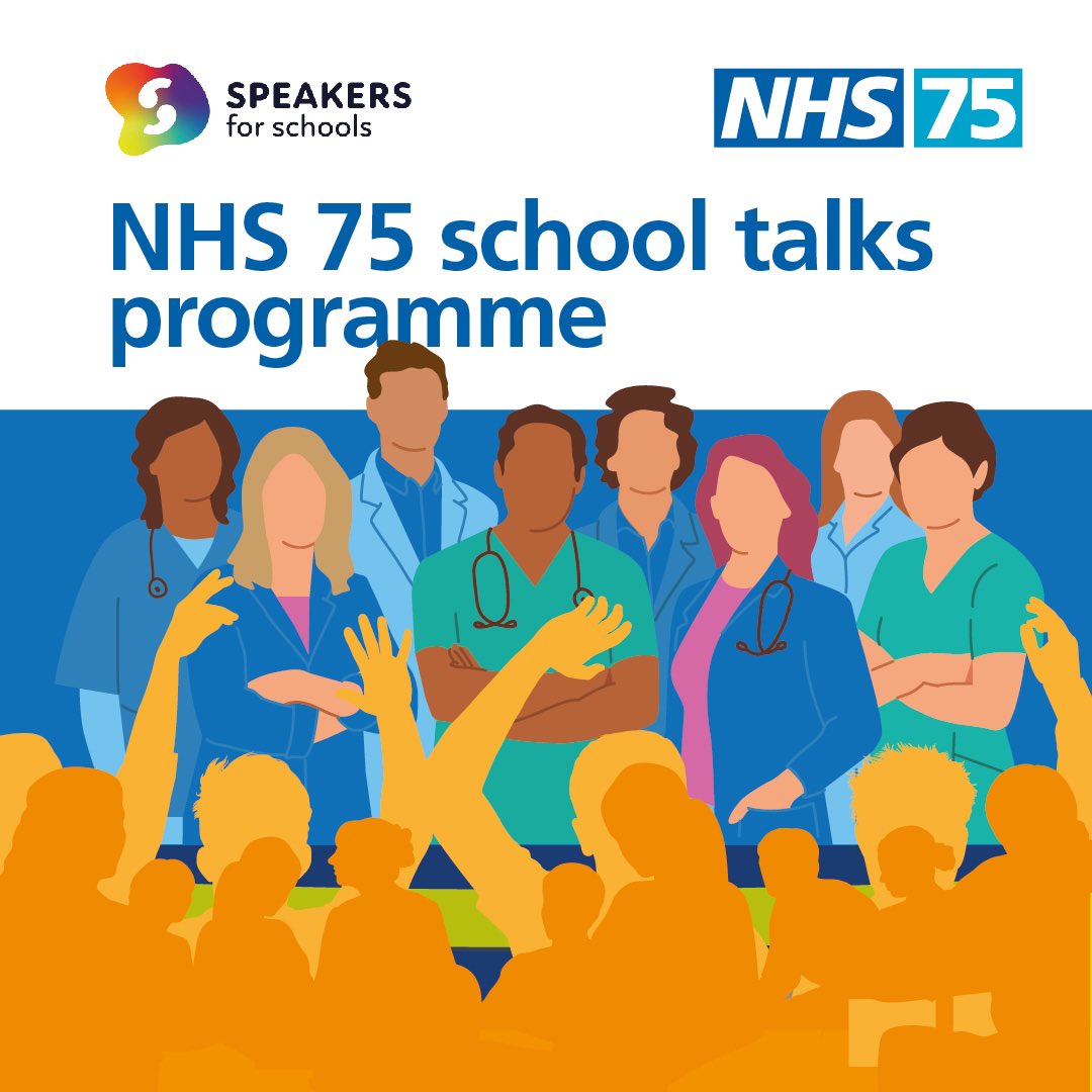 AntonyTiernan's tweet photo. Today we’ve launched a partnership with @speakrs4schools to mark the NHS’s 75th and inspire children to consider a career in the NHS.
Over 120 senior health leaders are going back to school to give talks inc @CSOSue @AmandaPritchard + @samanthallen https://t.co/Rf3fupoOdT #NHS75 https://t.co/trA0lykOvz