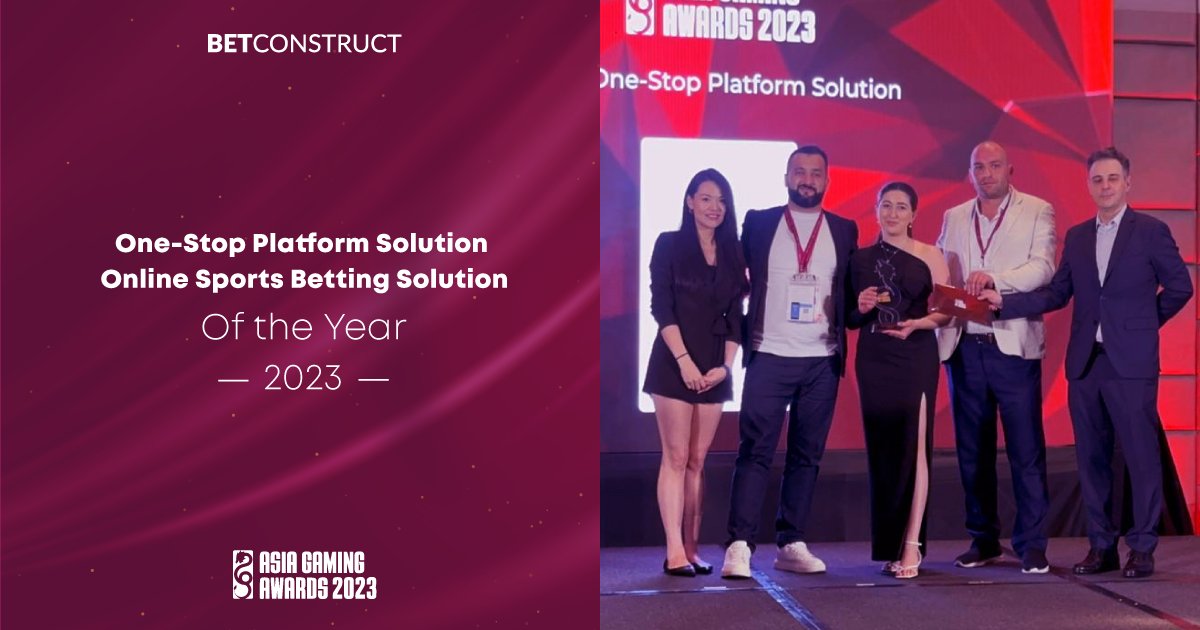 #BetConstruct wins One-Stop Platform Solution and Online Sports Betting Solution awards at Asia Gaming Awards. BetConstruct&#39;s win once again solidifies its position as a leading provider of cutting-edge gaming and betting solutions.
Explore more here