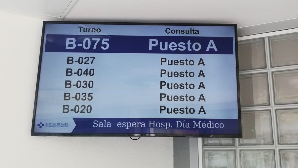 astursalud's tweet photo. 🏥Desde esta semana, los usuarios del hospital de día de #Oncohematología del Hospital Universitario de San Agustín disponen de los monitores de citación que reduce esperas y mejora la atención #HUSA #AreaIII
📍Avilés https://t.co/WRfYQwY4nn