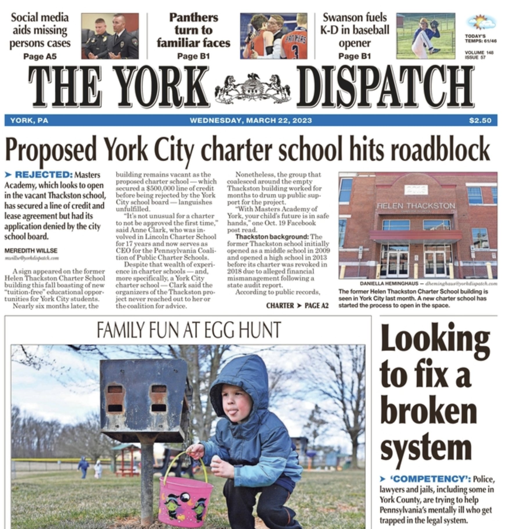 Wallace McKelvey on Twitter "Pick up today's YorkDispatch for great