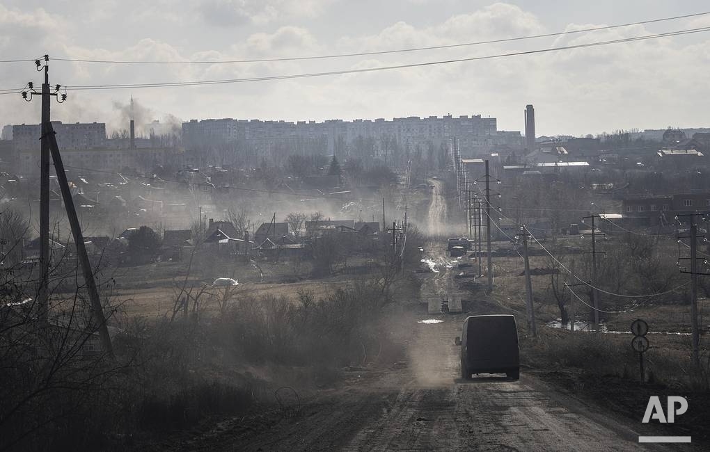 TASS on Twitter: "Approaches to Artyomovsk under Russian artillery ...
