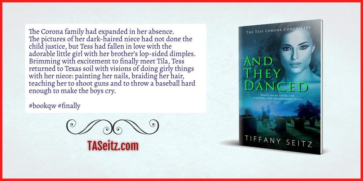 Today's #bookqw is Finally. 

#paranormalsuspense #NewReleases #readingcommunity