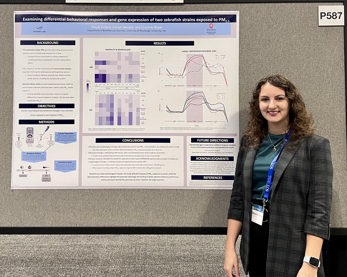 KriWillett's tweet photo. More @OleMissBMS #Etox posters today @SOToxicology please come visit with our students to learn about #AirPollution @The_Roper_Lab https://t.co/USCjLMTRXe