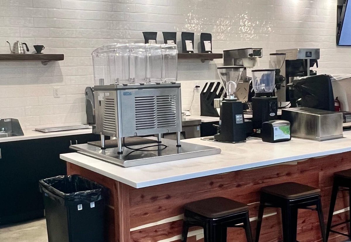 ASThomasCenter1's tweet photo. Just Love Coffee is opening on April 3rd at the A.S. Thomas Center.

A.S Thomas Center. It’s the heart of the upcoming revitalization of downtown Pembroke. The A.S Thomas Center offers the total package: where you can live, learn, eat and play without ever leaving the building. https://t.co/86YidhusBW