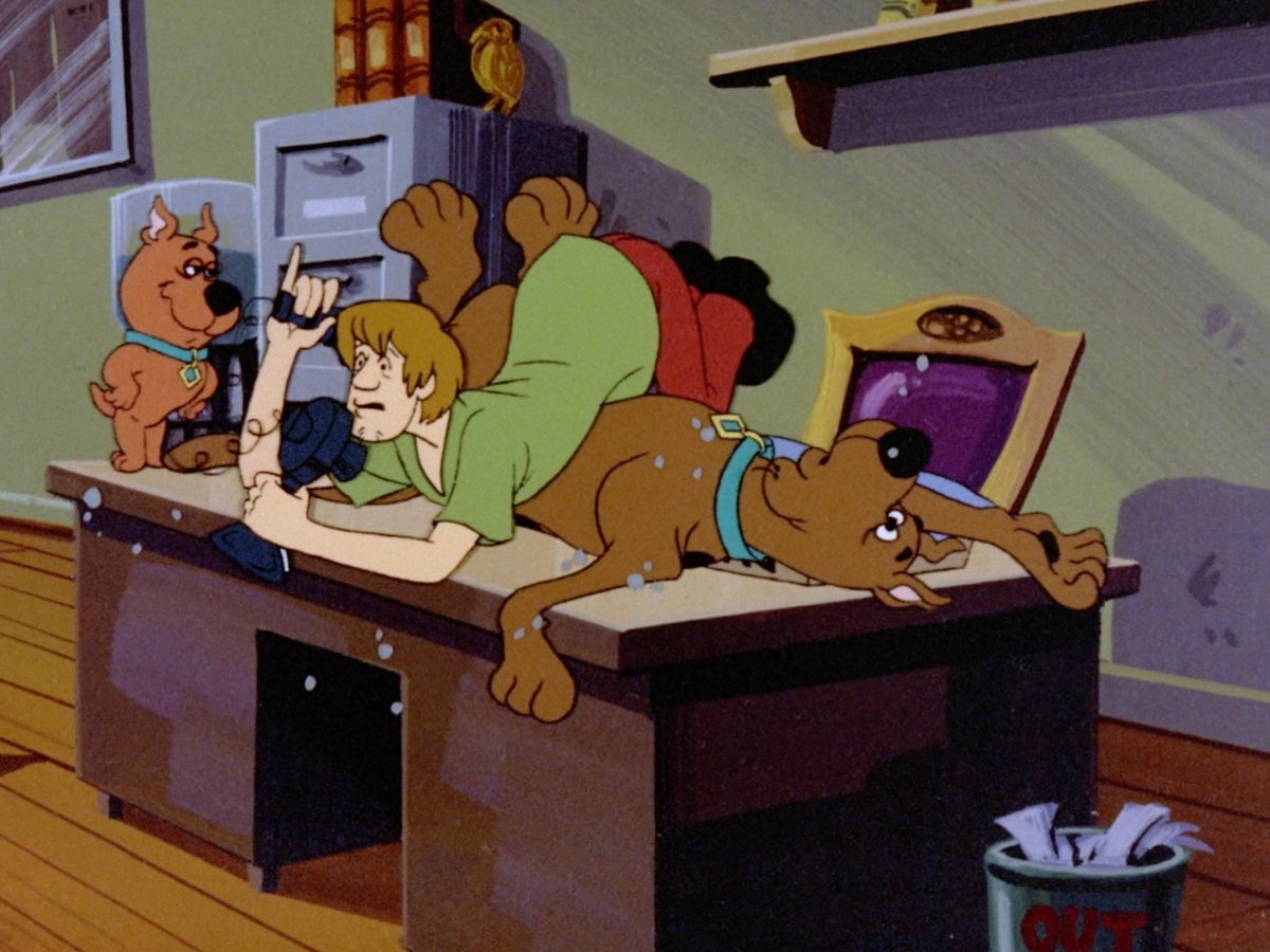 WendyLovesJesus's tweet image. So today is #NationalGoofOffDay... "a day to relax, enjoy and goof off."

Absolutely not! #ScoobyDoo and Shag know that ghosts, ghoulies and monsters don't take breaks, so goofing off isn't an option. 

When you've got another mystery on your hands, there's no time to goof off!
