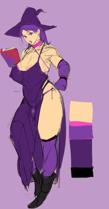 pt内では余裕の態度を崩さない色気ムンムンのシーメール魔女さん 