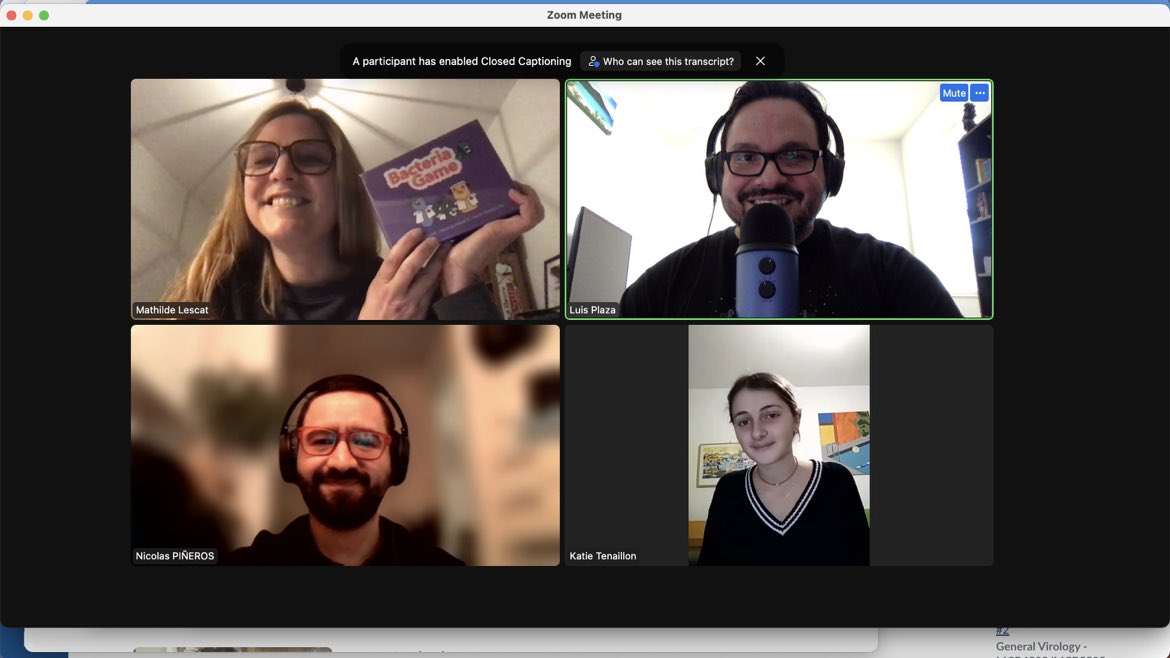 Letstalkmicro1's tweet photo. Always great to meet and talk to other microbiologists. Stay tuned for something good…
@mathildelescat 

#microbiology #MedTwitter #IDTwitter #medlabsci #trending #podcast https://t.co/MaI5aXRYm9