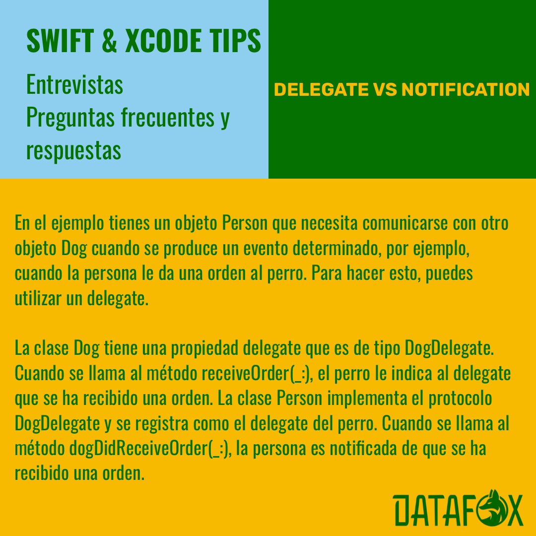 datafoxsoftware's tweet image. Tech interview questions - Delegate y Notification (segunda parte
Buy me a coffe: ko-fi.com/datafoxsoftware
#swiftuitutorials #iosdev #iosdeveloper #swiftlang #swiftlanguage #swiftprogramming #swift #swiftui #opentowork